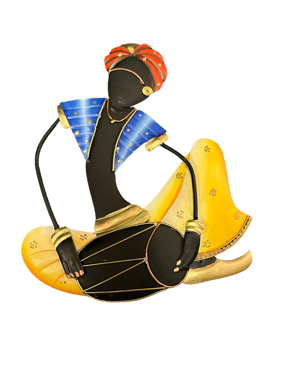 4 PCS Musicians Metal Statues / Ruchi