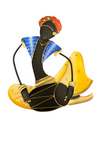 4 PCS Musicians Metal Statues / Ruchi