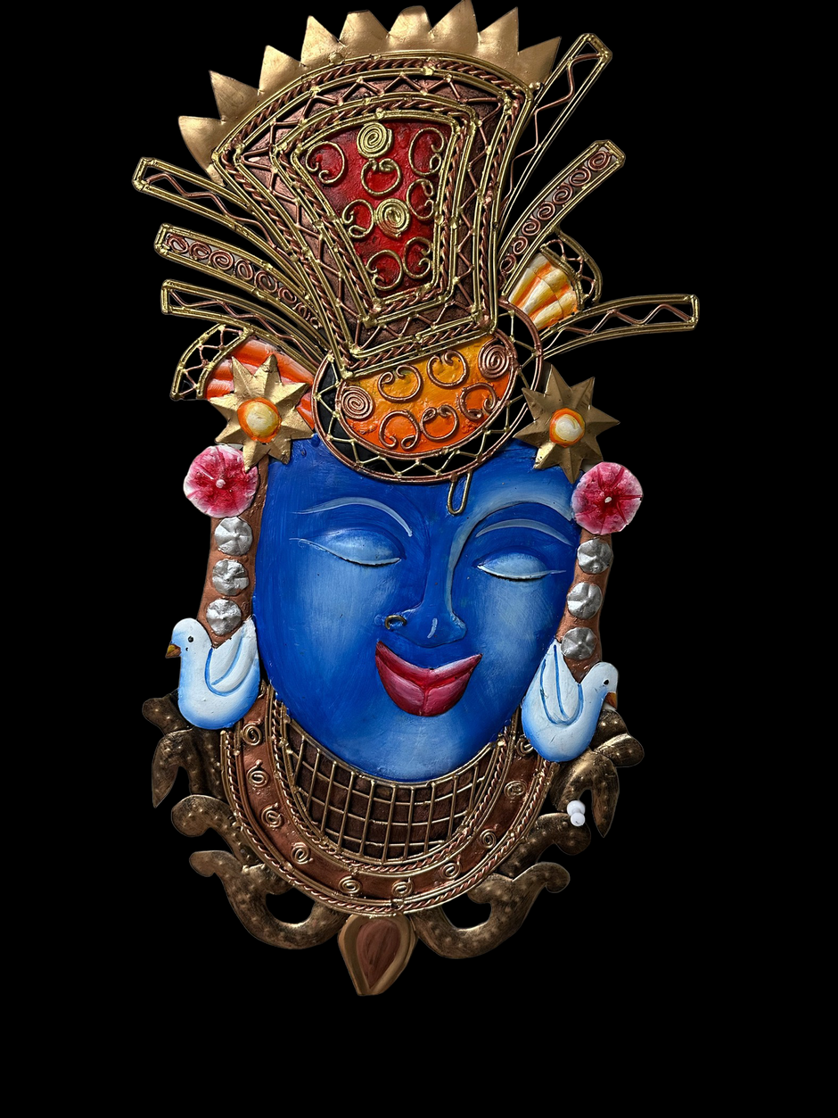 Multicolor Abstract Metal Endearing Figurine / Ruchi