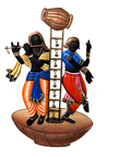 Wall Hanging Metal Decor For Living Room / Ruchi