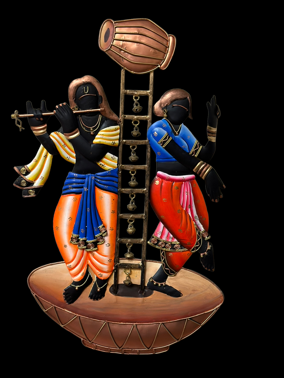 Wall Hanging Metal Decor For Living Room / Ruchi