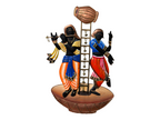Wall Hanging Metal Decor For Living Room / Ruchi