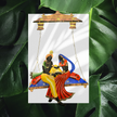 Metal Wall Decor Of Radha With Krishna / Ruchi