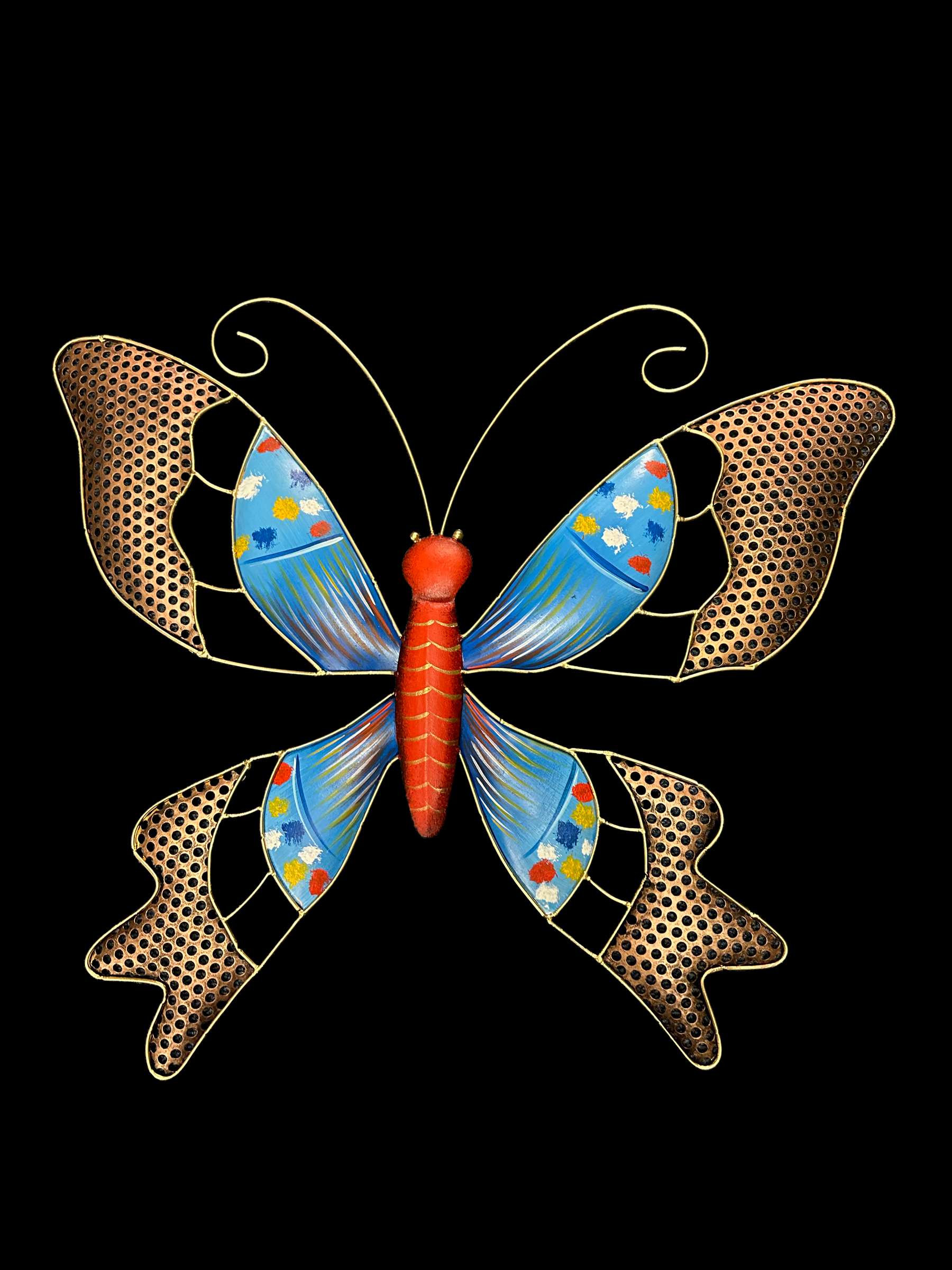 Enchanting Multicolored Metal Wall Hanging / Ruchi