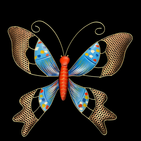 Enchanting Multicolored Metal Wall Hanging / Ruchi