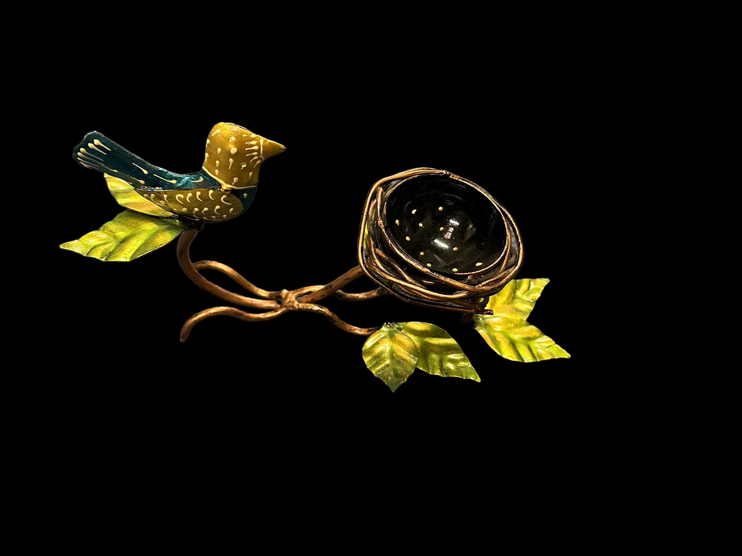 Bird Nest Metal Wall Hanging / Ruchi