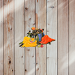 Metal Wall Decor Of Radha Krishna / Ruchi