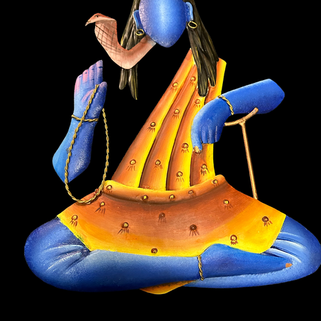 Lord Shiva Metal Wall Decor / Ruchi