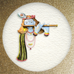 Metal Wall Hanging Decor Of Lord Krishna / Ruchi