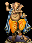 Lord Ganesha Metal Wall Hanging / Ruchi