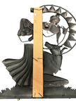 Metal Wall Hanging Decor Of Radha Krishna / Ruchi