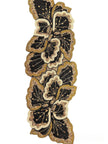 Handwoven Beaded Fabric Table Runner / Ruchi