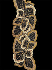 Handwoven Beaded Fabric Table Runner / Ruchi