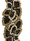Handwoven Beaded Fabric Table Runner / Ruchi