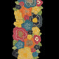 Multicolor Beaded Fabric Table Runner / Ruchi