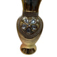 Exquisite Gold Ceramic Tabletop Vase / Ruchi