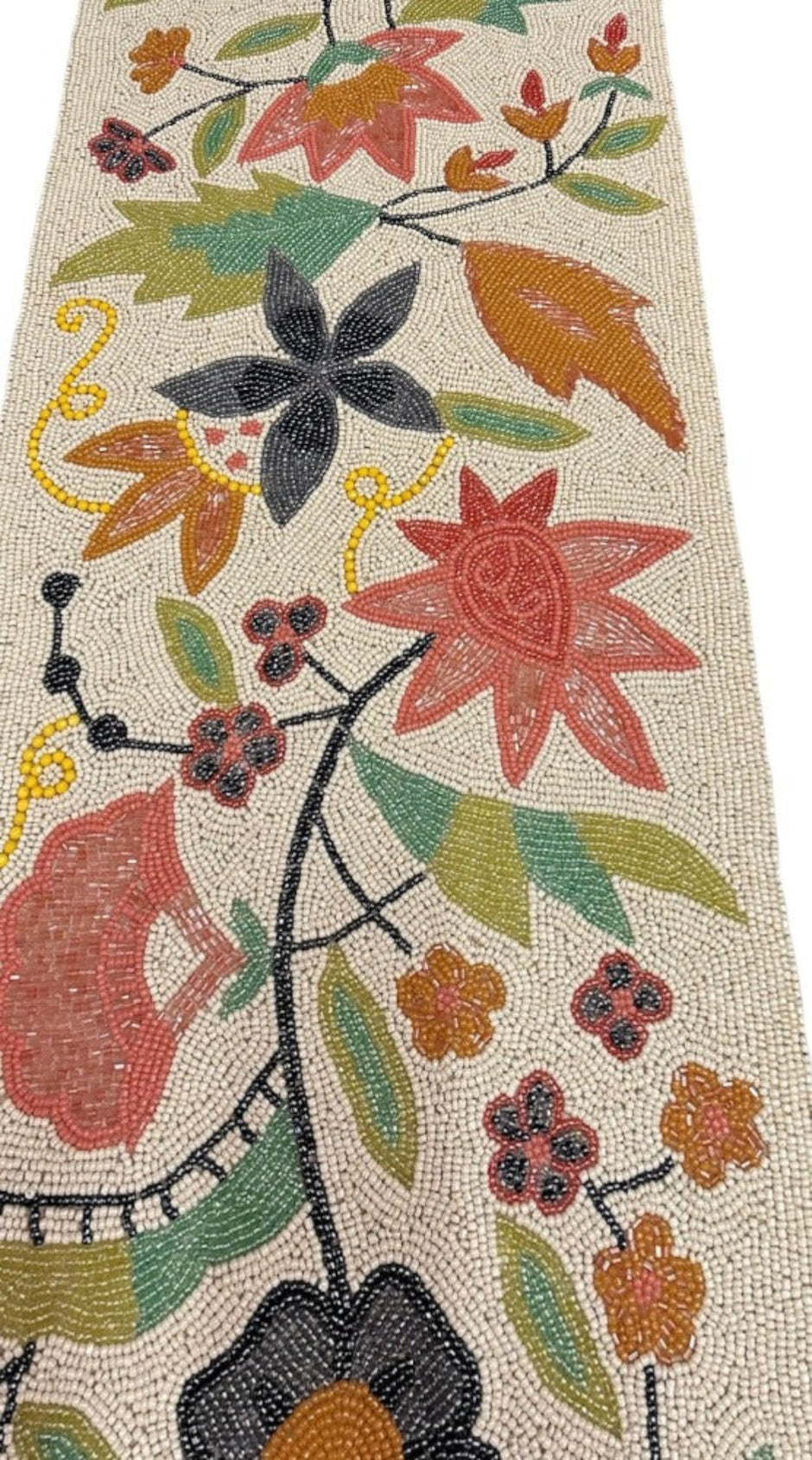 Beaded Table Runner For Dining Table / Ruchi