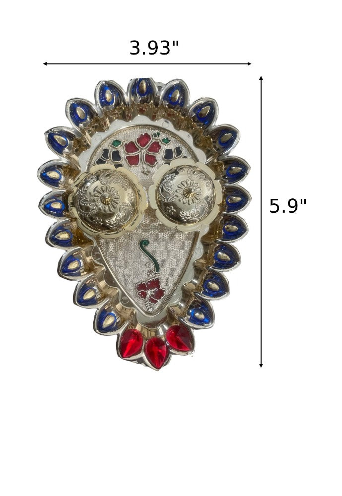 Decorative Set Of Raksha Bandhan Thali With Rakhi And Lumba / Ruchi
