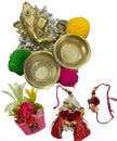 Lord Ganesha Rakhi Lumba And Thali Set / Ruchi