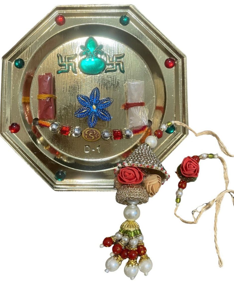 Raksha Bandhan Set With Rakhi And Lumba / Ruchi