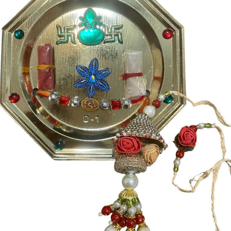 Raksha Bandhan Set With Rakhi And Lumba / Ruchi