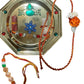 Raksha Bandhan Set Of Octagonal Thali With Unique Rakhis / Ruchi