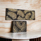 Marvelous Golden Leaf Pattern Table Runner With Placemat / Ruchi