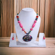 Oval Pendant Vintage Necklace Set / Ruchi