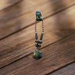 Hexagonal Beaded Necklace And Earrings Set / Ruchi