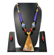 Multicolored Triangle Pendant Jewelry Set / Ruchi