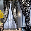 Polyester Tulle Window Curtain With Zebra Stripes / Ruchi