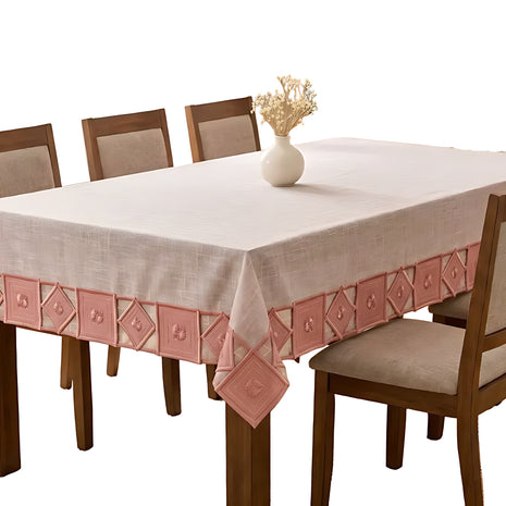 Rectangular Geometric Fabric Coffee Table Cloth / Ruchi
