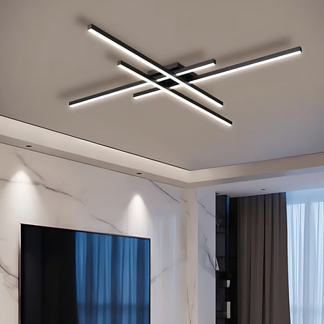 Remote Control Flush Mount LED Ceiling Light / Ruchi