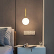 Round Glass Hanging Pendant Light / Ruchi