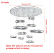 Round LED Chandelier For Dining Room / Ruchi