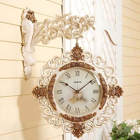 Royal Ivory Double-Sided Clock / Ruchi 