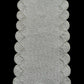 Elegant Grey Pearl Table Runner / Ruchi