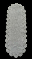 Elegant Grey Pearl Table Runner / Ruchi