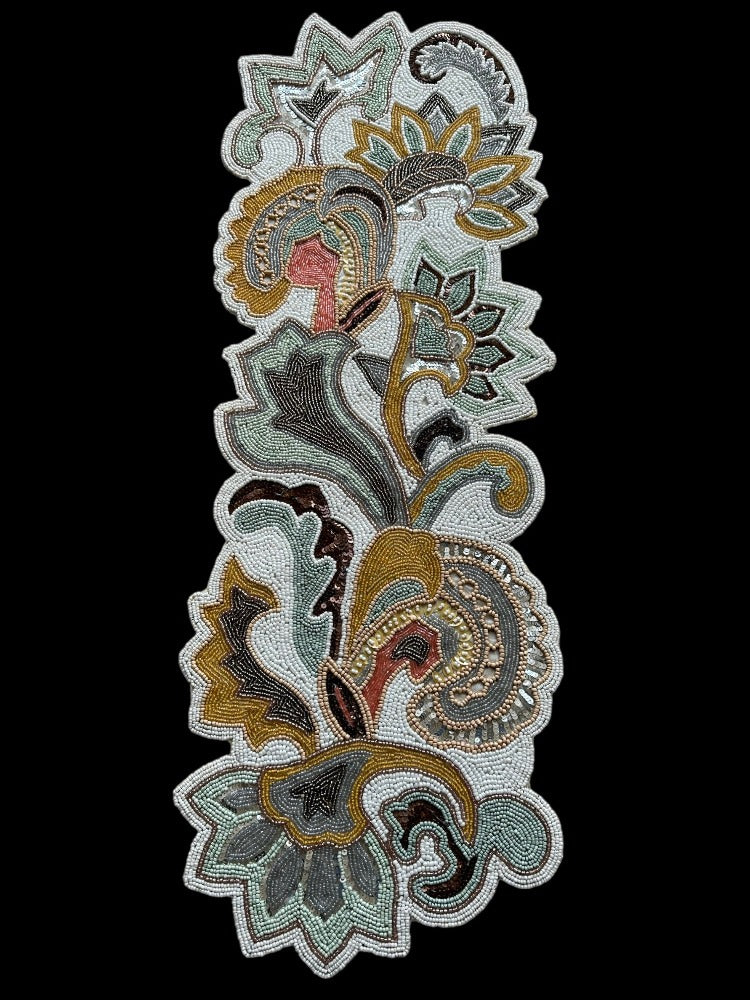 Vibrant Multicolored Handmade Table Runner / Ruchi