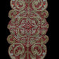 Red Stone Beaded Table Runner / Ruchi