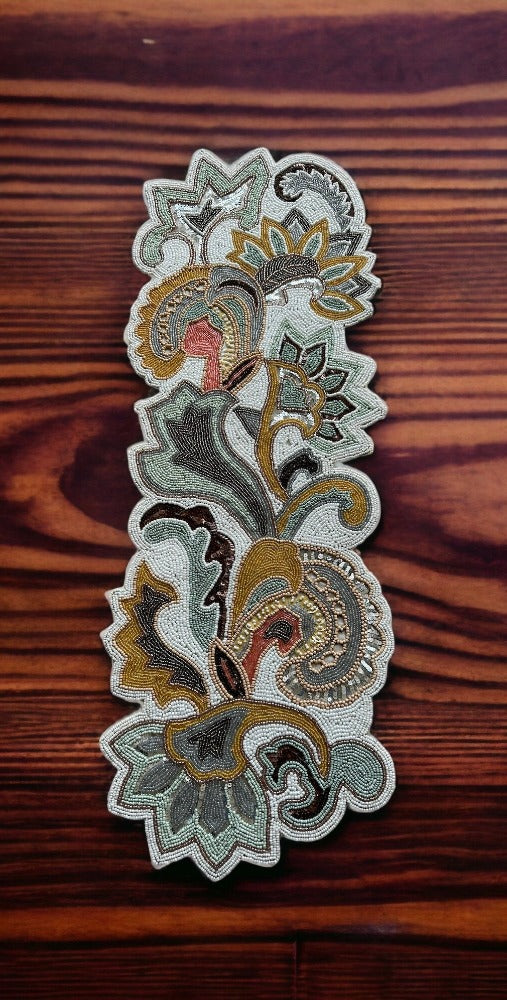 Vibrant Multicolored Handmade Table Runner / Ruchi