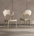 Butterfly Design Marble Dining Table Set / Ruchi