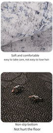 Contemporary Cashmere Anti-Slip Rug / Ruchi