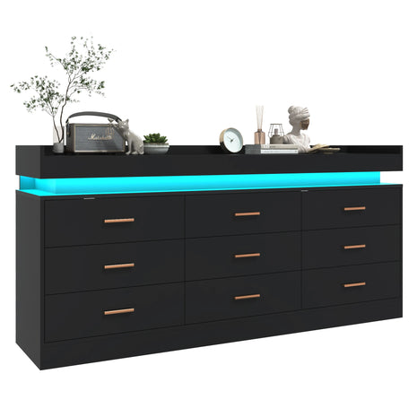 63" LED Drawer Chest / Ruchi