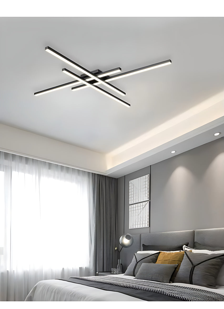 Remote Control Flush Mount LED Ceiling Light / Ruchi