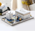 Metal Serving Tray With Handles / Ruchi