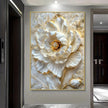 Modern Rose Canvas Painting / Ruchi