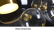 Clear Bubble LED Glass Pendant Lighting / Ruchi