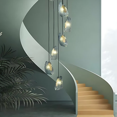 Modern LED Pendant Design Chandelier For Staircase / Ruchi