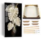 Framed Shiny Leafs Wall Poster / Ruchi